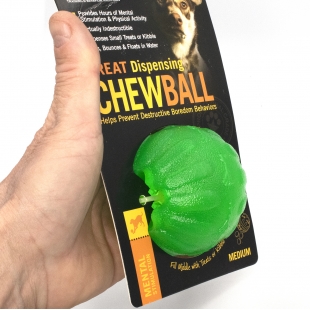 Minge SK9 de mestecat, 7cm cu dispenser recompense, Starmark Chew Ball M (105)