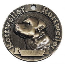 Medalion Rottweiler personalizat gratuit
