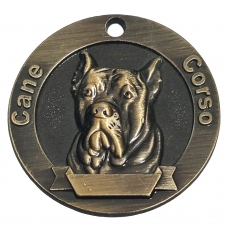 Medalion Cane Corso personalizat gratuit