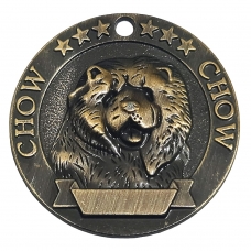 Medalion Chow-Chow personalizat gratuit