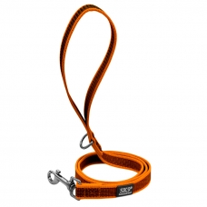 Lesa caine, usoara antiderapanta 20mm SK9-Light, carabina inox 50kg Portocaliu