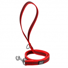 Lesa caine, usoara antiderapanta 20mm SK9-Light, carabina inox 50kg Rosu