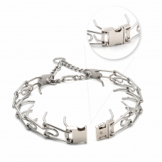 Top1-ALUMAX- Zgarda de forta din Inox, catarama rapida Alu-Max, strangulanta, SK9 Supreme Alu-Max